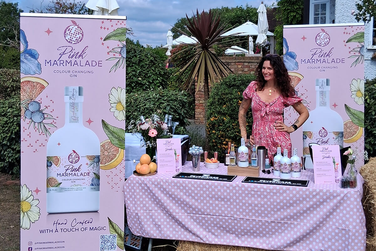 Pink Marmalade Gin Brings A Touch of Magic to The Old Orchard Gin Festival