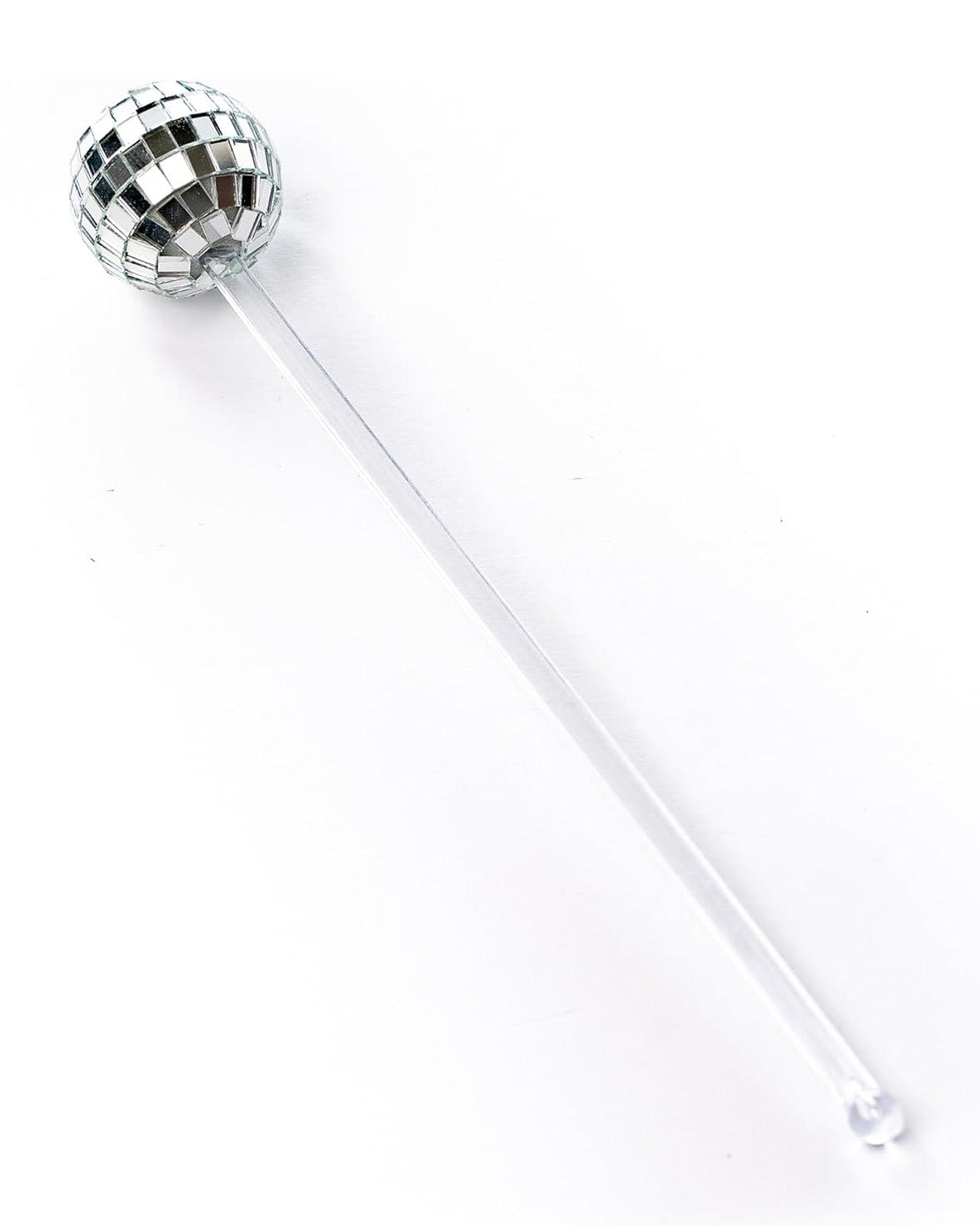 Pink Marmalade Disco Ball Cocktail Stirrer 6 Pack
