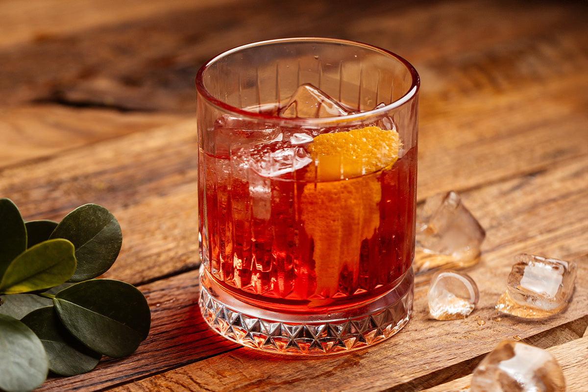 September Negroni with an Autumn Twist